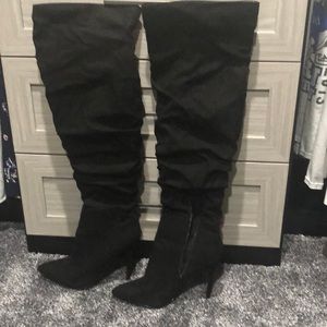 Stiletto Boots Black